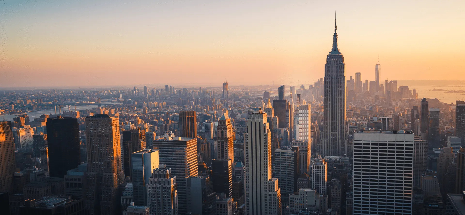 Hero background image of buildings in a skyline, representing efficient metering solutions
